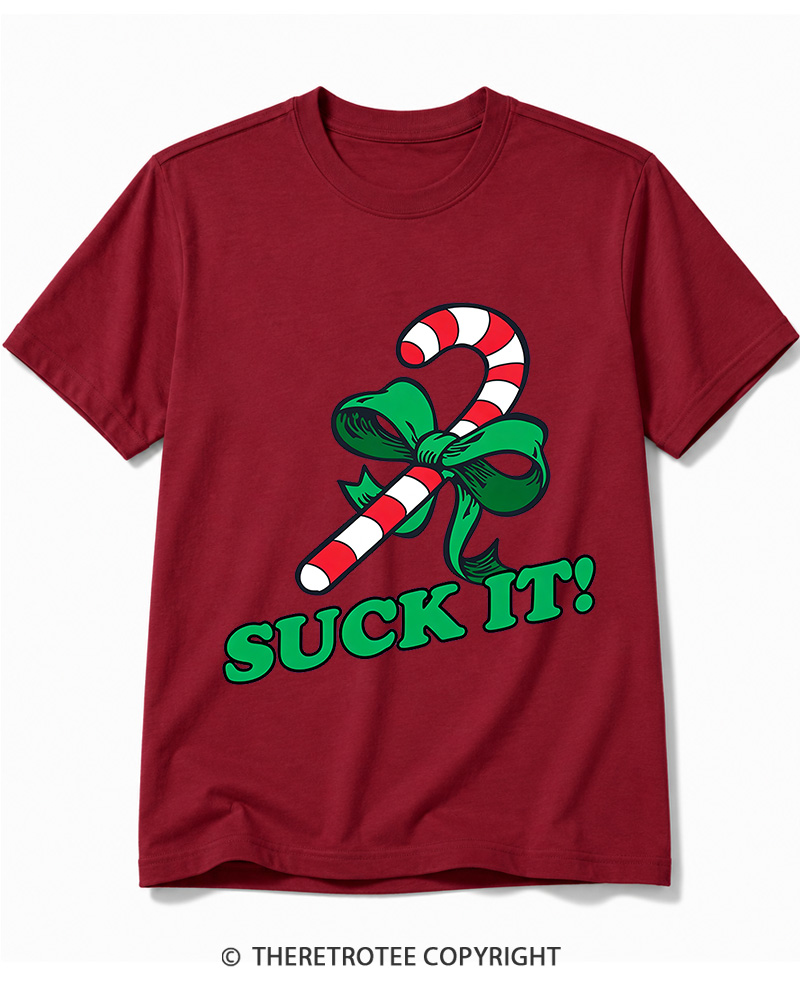 TheRetroTee Suck It! 1990s Cotton T-Shirt