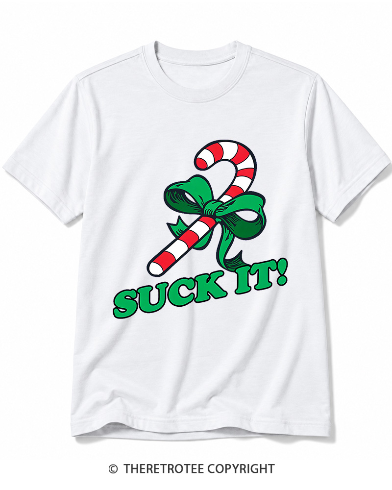TheRetroTee Suck It! 1990s Cotton T-Shirt