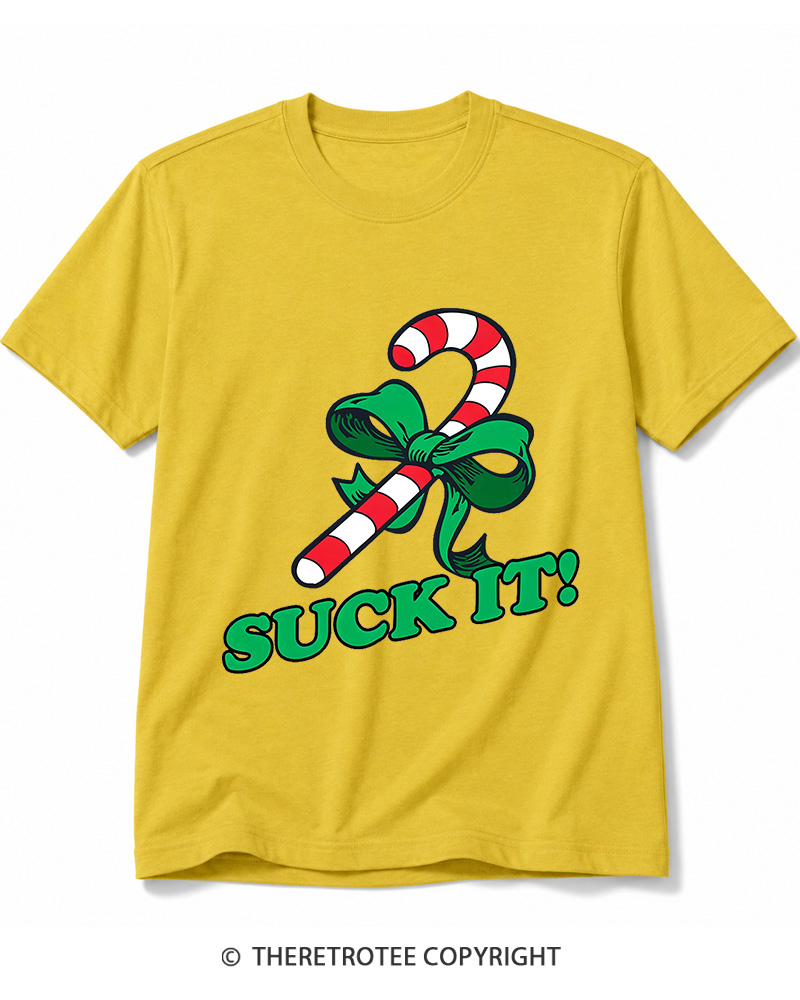 TheRetroTee Suck It! 1990s Cotton T-Shirt