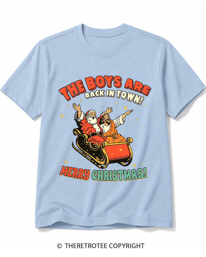 TheRetroTee The Boys Are Back In Town 1970s Cotton T-Shirt