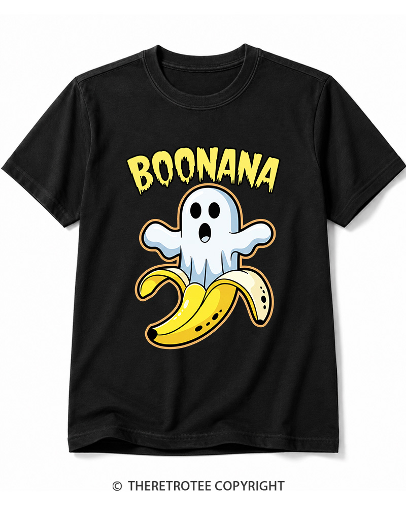 TheRetroTee Boo-p Ghost Dog Vintage Cotton T-Shirt