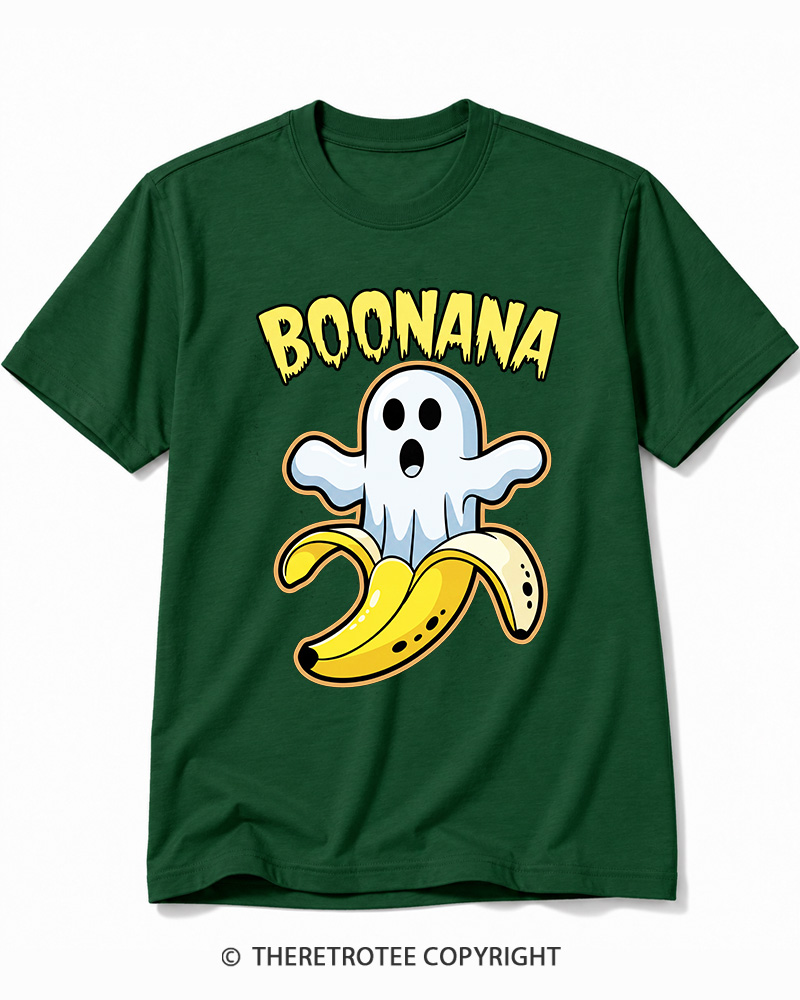 TheRetroTee Boo-p Ghost Dog Vintage Cotton T-Shirt