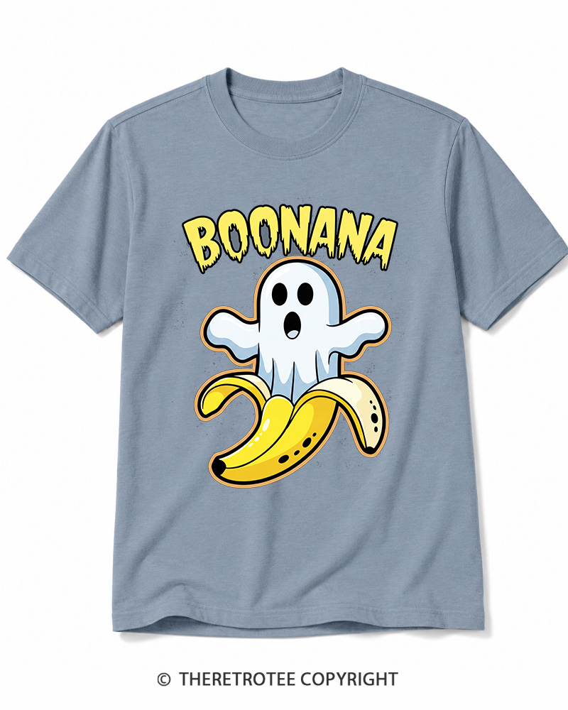 TheRetroTee Boo-p Ghost Dog Vintage Cotton T-Shirt