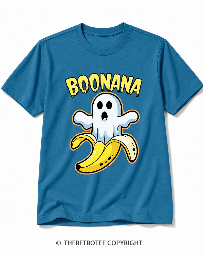 TheRetroTee Boo-p Ghost Dog Vintage Cotton T-Shirt