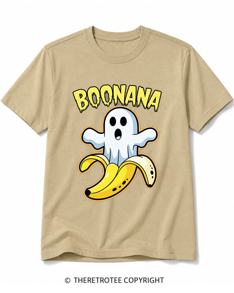 TheRetroTee Boo-p Ghost Dog Vintage Cotton T-Shirt