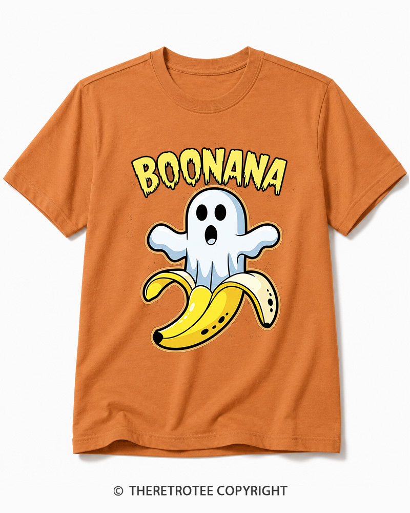 TheRetroTee Boo-p Ghost Dog Vintage Cotton T-Shirt