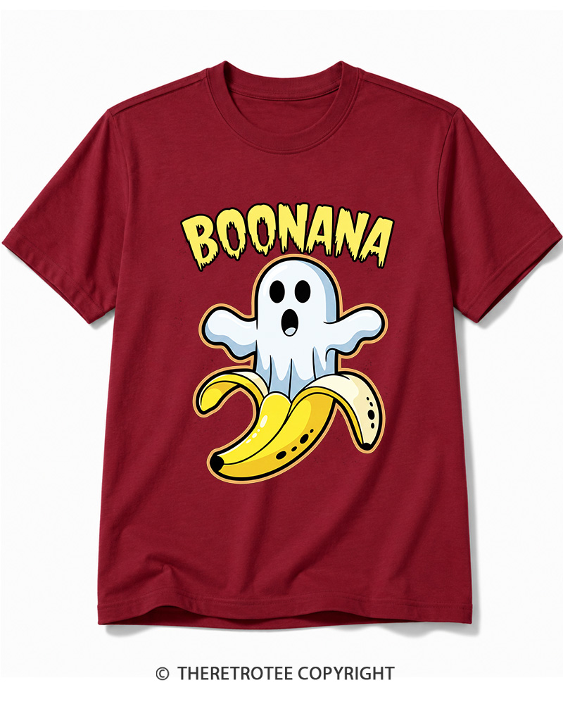 TheRetroTee Boo-p Ghost Dog Vintage Cotton T-Shirt