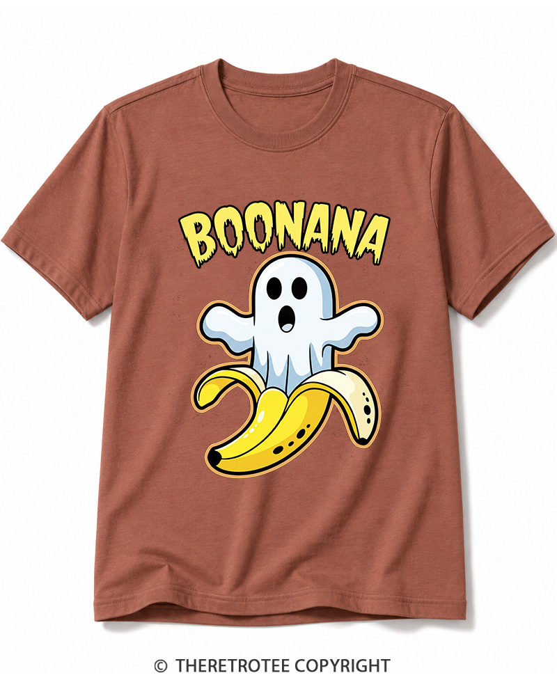 TheRetroTee Boo-p Ghost Dog Vintage Cotton T-Shirt