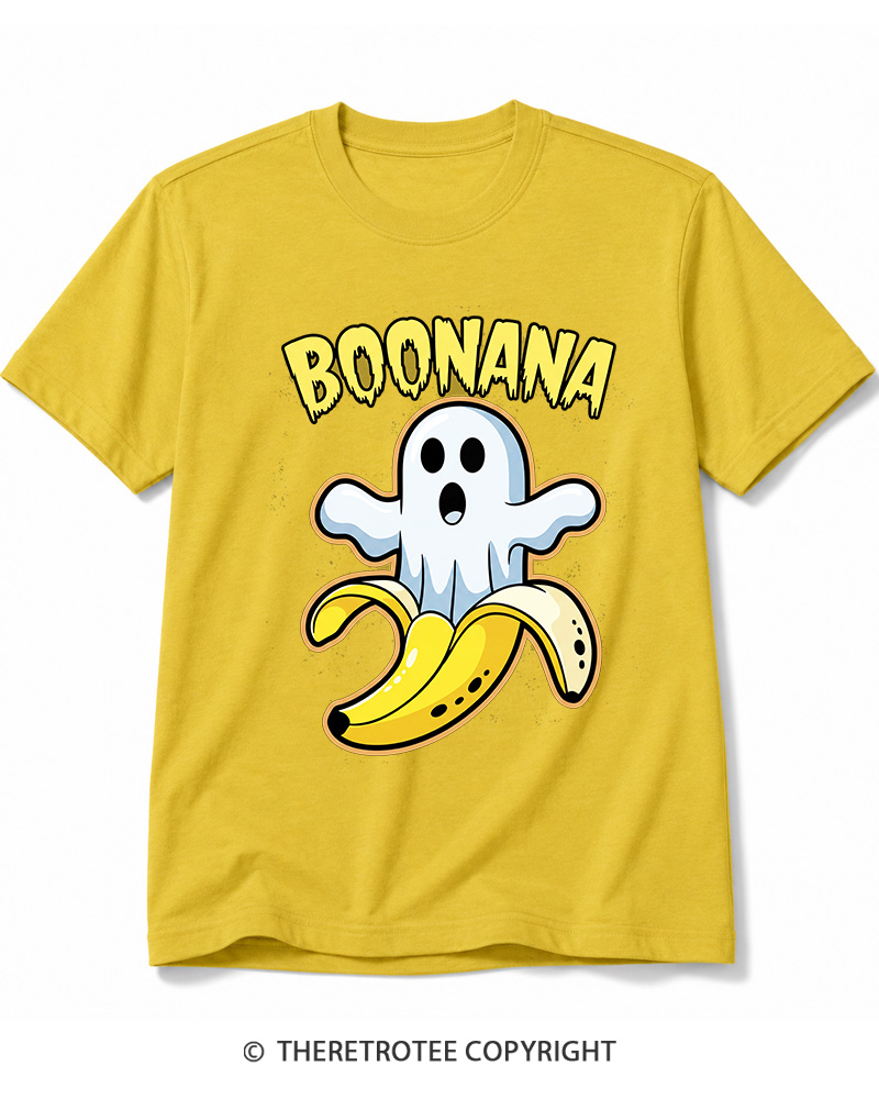 TheRetroTee Boo-p Ghost Dog Vintage Cotton T-Shirt