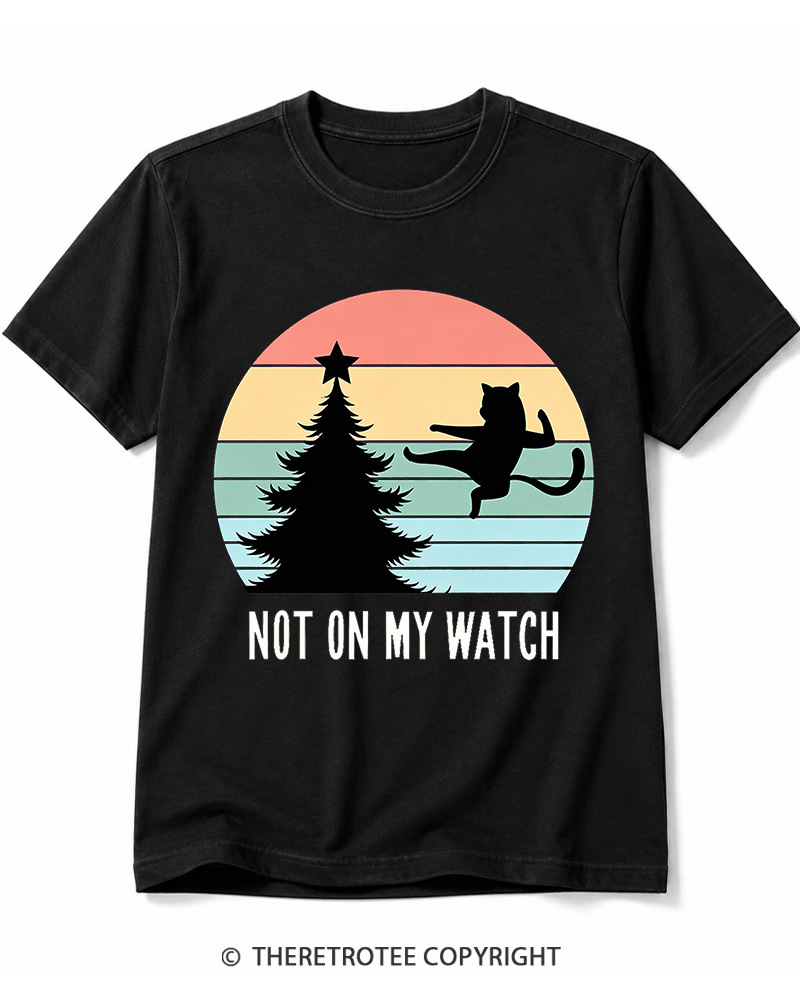 TheRetroTee Not On My Watch 1970s Cotton T-Shirt