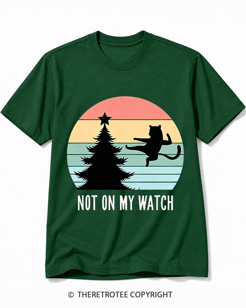 TheRetroTee Not On My Watch 1970s Cotton T-Shirt