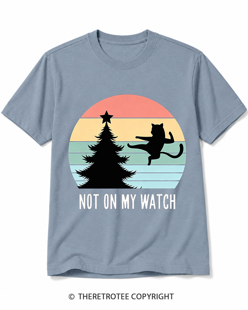 TheRetroTee Not On My Watch 1970s Cotton T-Shirt
