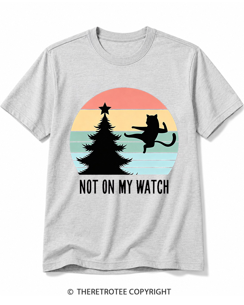 TheRetroTee Not On My Watch 1970s Cotton T-Shirt