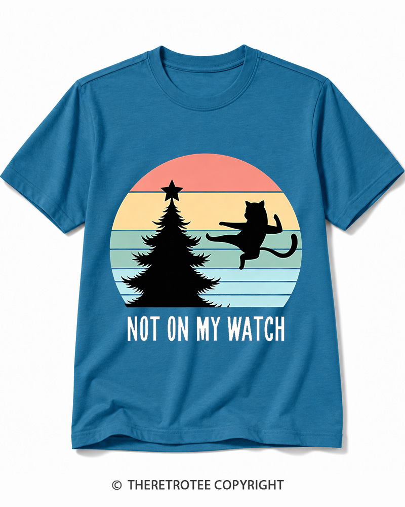 TheRetroTee Not On My Watch 1970s Cotton T-Shirt