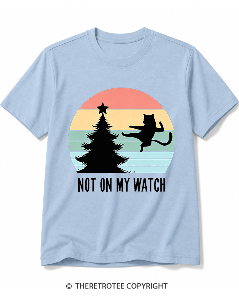 TheRetroTee Not On My Watch 1970s Cotton T-Shirt
