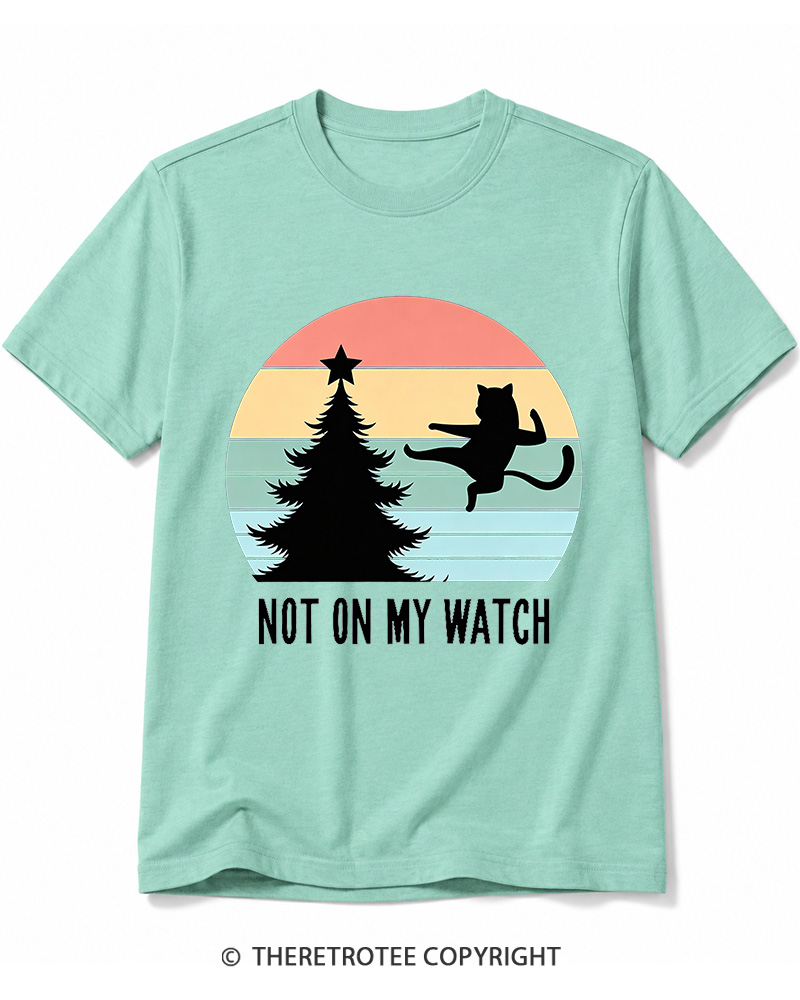 TheRetroTee Not On My Watch 1970s Cotton T-Shirt