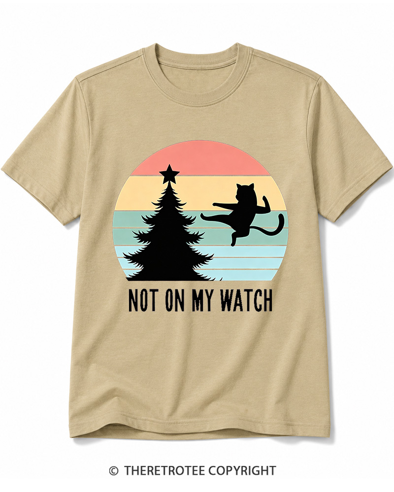 TheRetroTee Not On My Watch 1970s Cotton T-Shirt