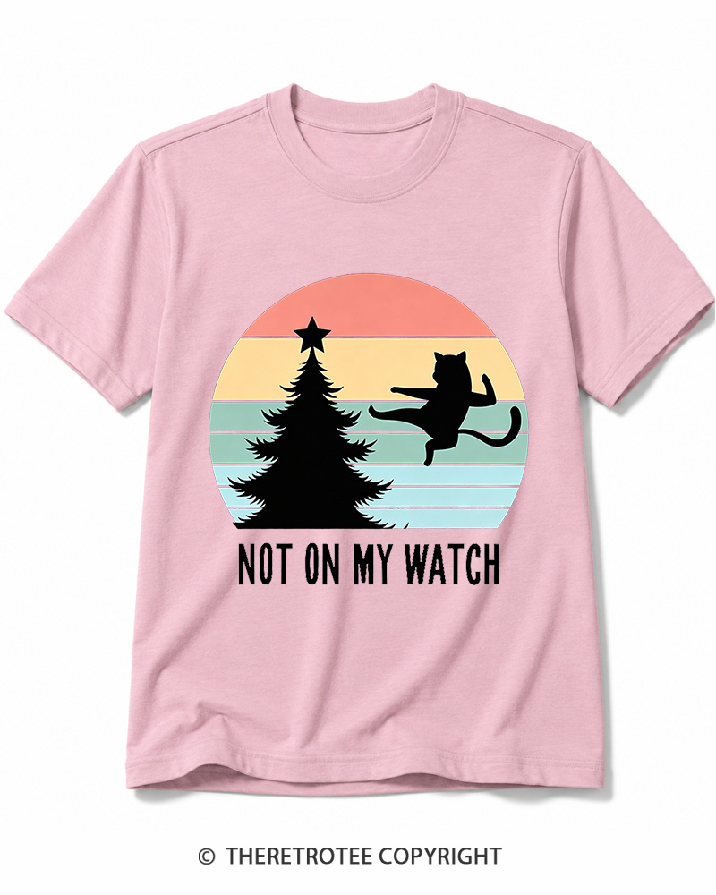 TheRetroTee Not On My Watch 1970s Cotton T-Shirt