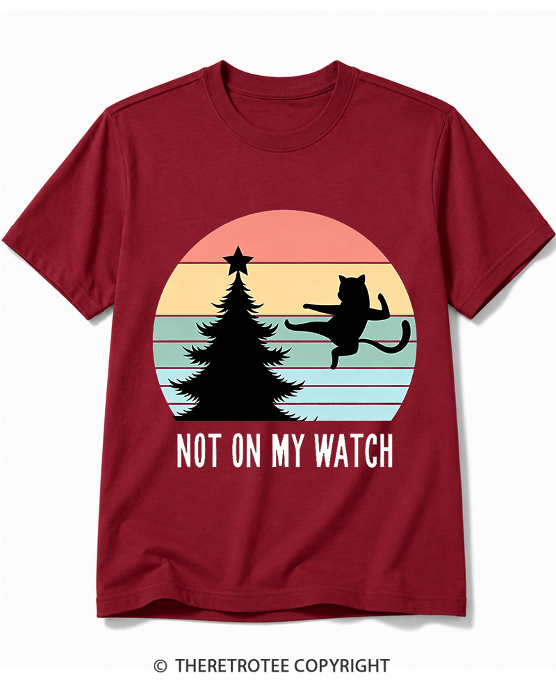 TheRetroTee Not On My Watch 1970s Cotton T-Shirt
