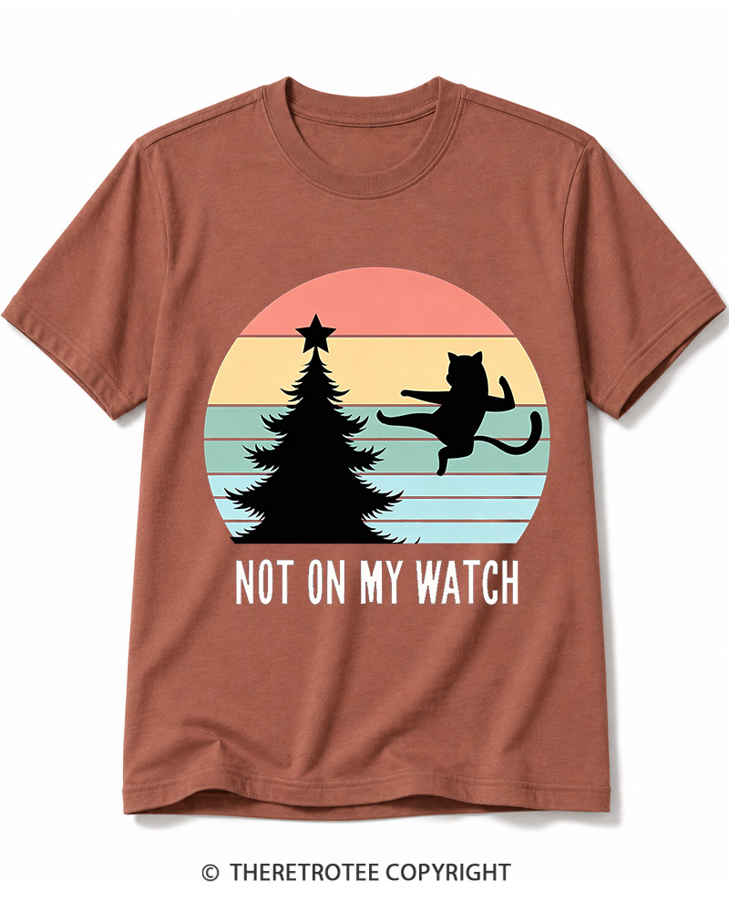 TheRetroTee Not On My Watch 1970s Cotton T-Shirt