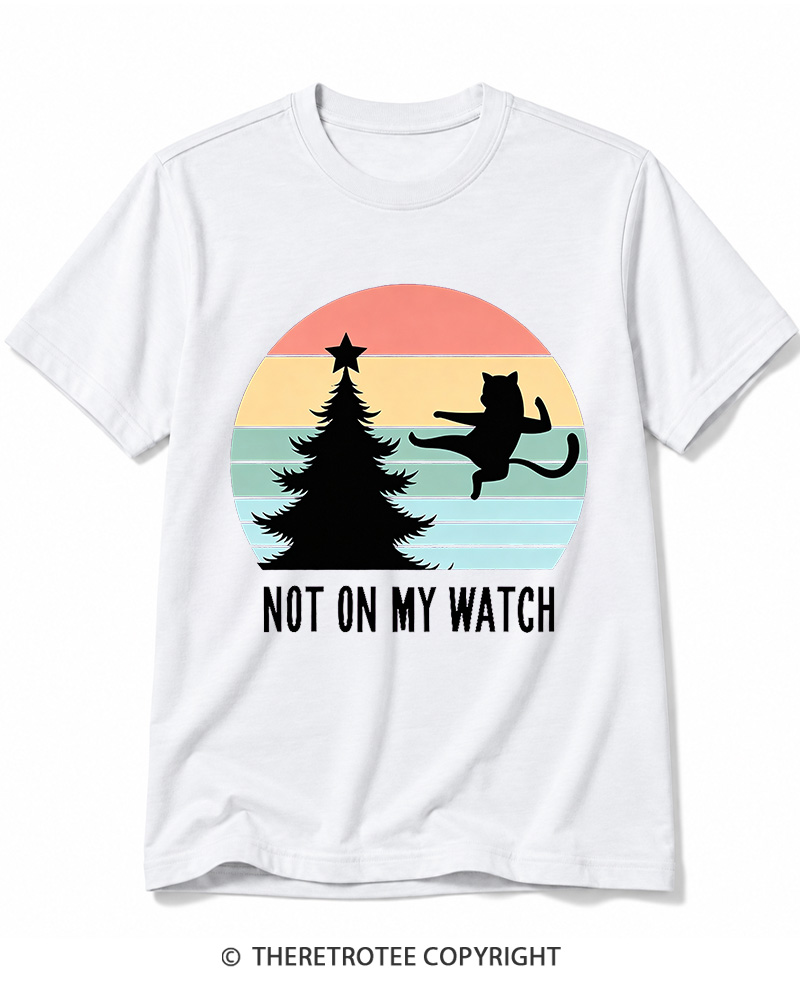 TheRetroTee Not On My Watch 1970s Cotton T-Shirt