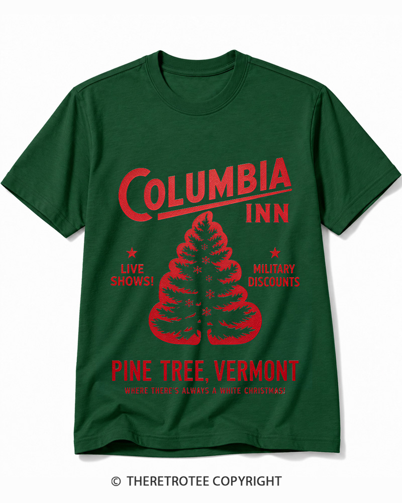 TheRetroTee Columbia Inn 1950s Cotton T-Shirt