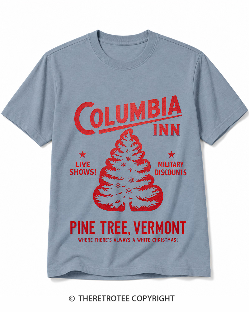 TheRetroTee Columbia Inn 1950s Cotton T-Shirt