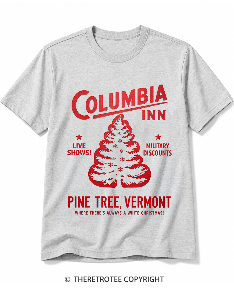 TheRetroTee Columbia Inn 1950s Cotton T-Shirt
