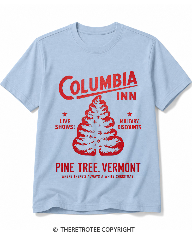 TheRetroTee Columbia Inn 1950s Cotton T-Shirt