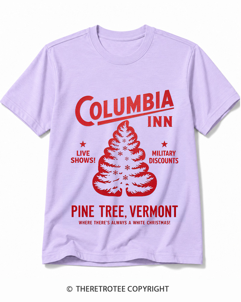 TheRetroTee Columbia Inn 1950s Cotton T-Shirt
