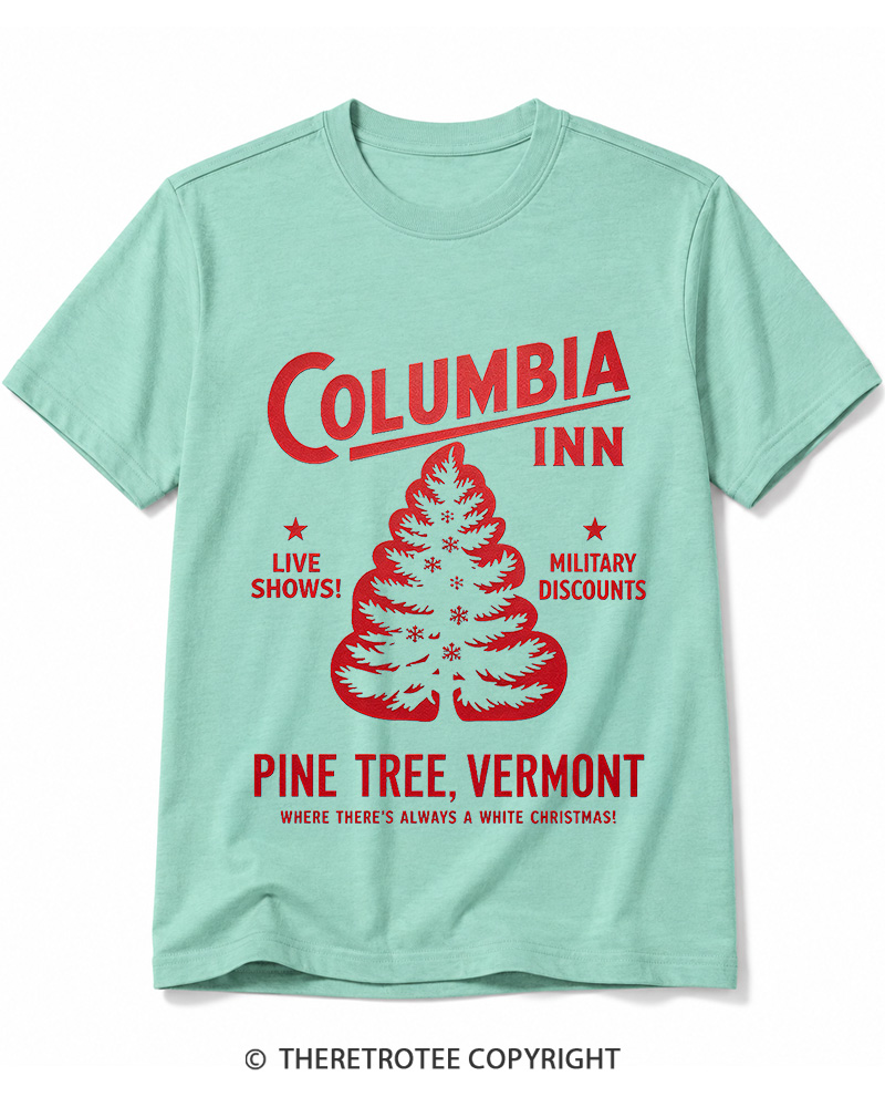 TheRetroTee Columbia Inn 1950s Cotton T-Shirt