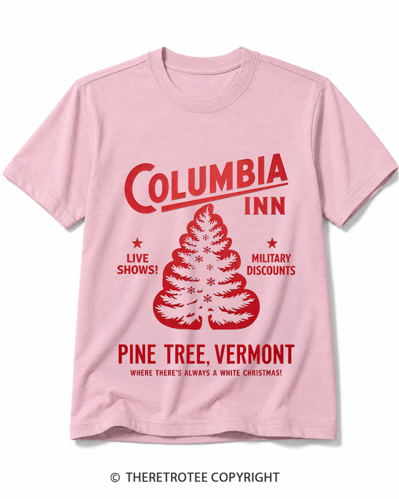 TheRetroTee Columbia Inn 1950s Cotton T-Shirt