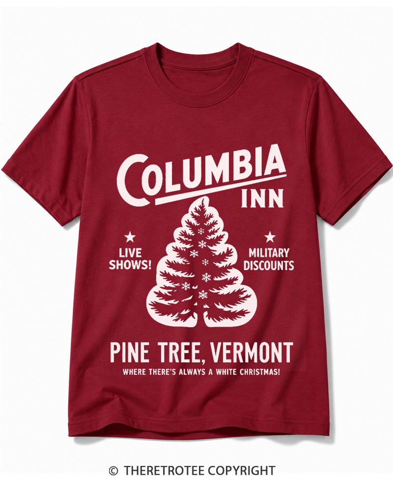 TheRetroTee Columbia Inn 1950s Cotton T-Shirt