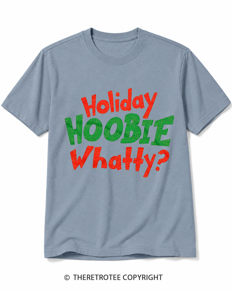 TheRetroTee Holiday Hoobie Whaty 2000s Cotton T-Shirt