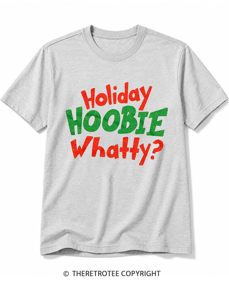 TheRetroTee Holiday Hoobie Whaty 2000s Cotton T-Shirt