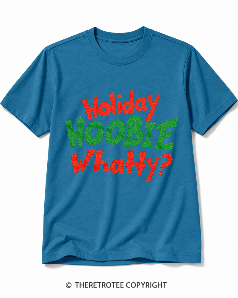 TheRetroTee Holiday Hoobie Whaty 2000s Cotton T-Shirt