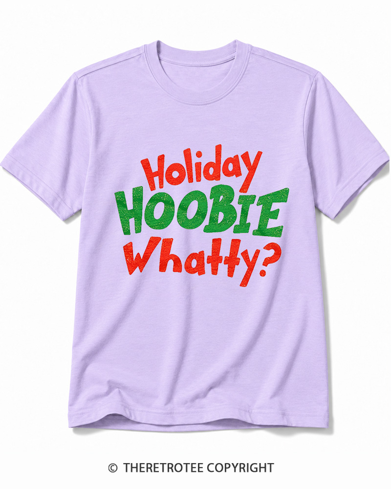 TheRetroTee Holiday Hoobie Whaty 2000s Cotton T-Shirt