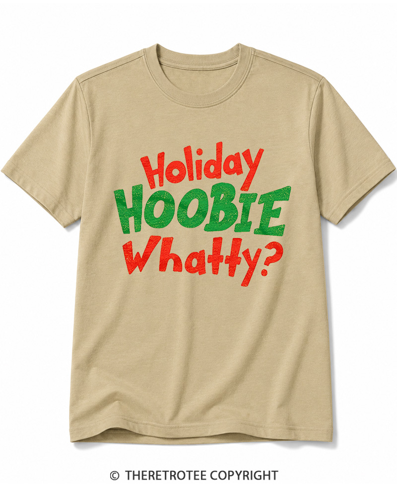 TheRetroTee Holiday Hoobie Whaty 2000s Cotton T-Shirt