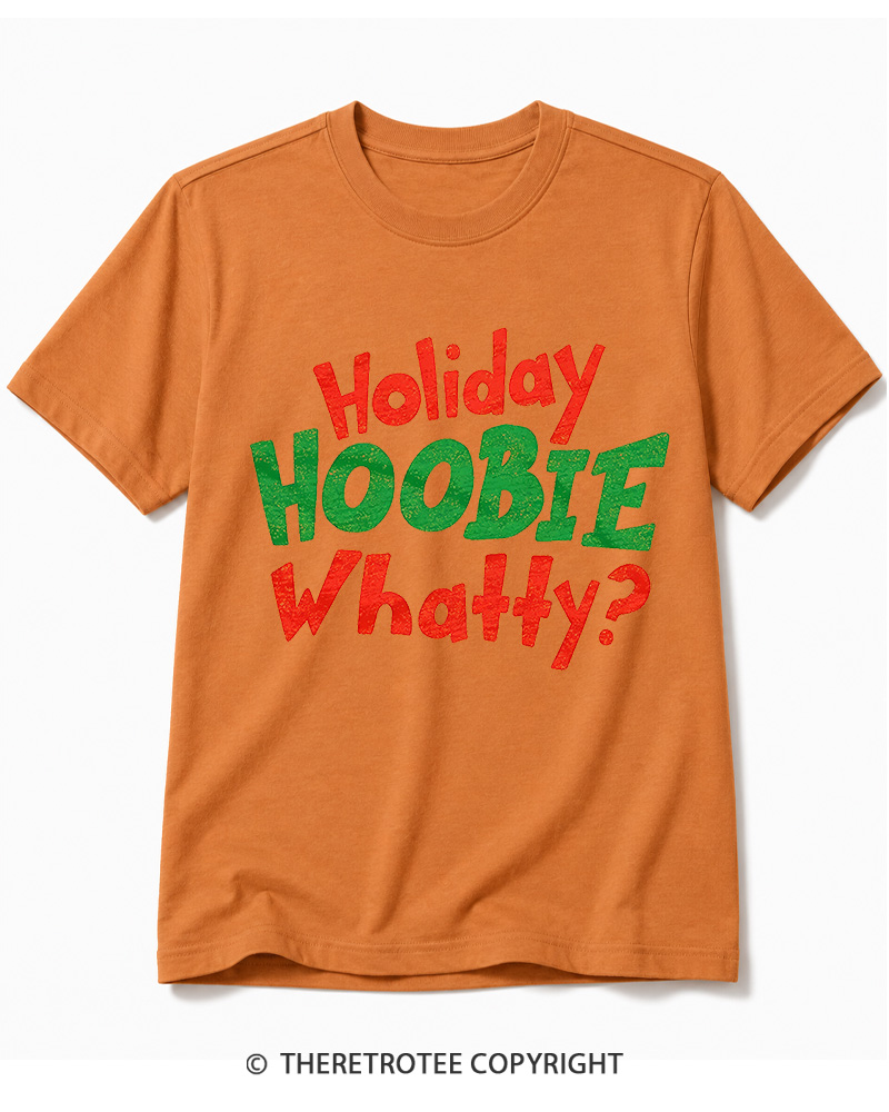 TheRetroTee Holiday Hoobie Whaty 2000s Cotton T-Shirt