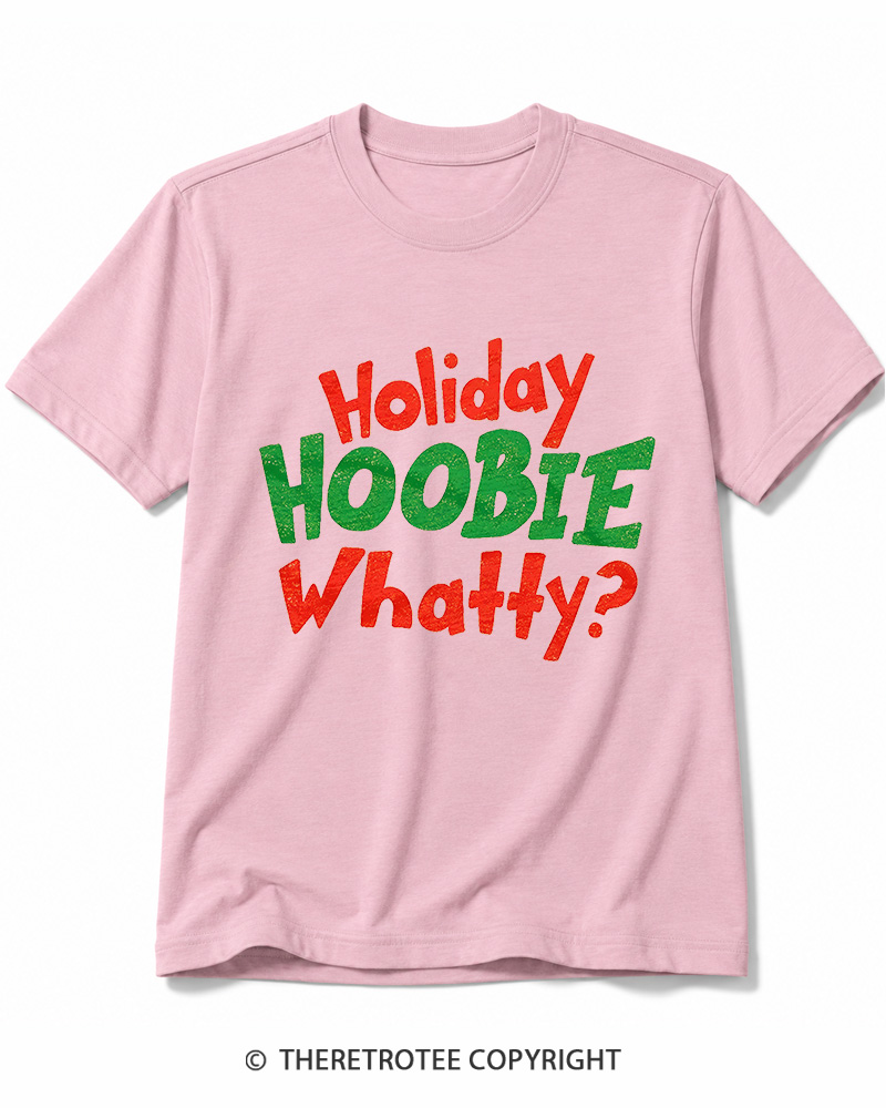 TheRetroTee Holiday Hoobie Whaty 2000s Cotton T-Shirt
