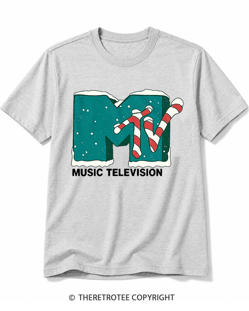 TheRetroTee Mtv Music Television 1990s Cotton T-Shirt