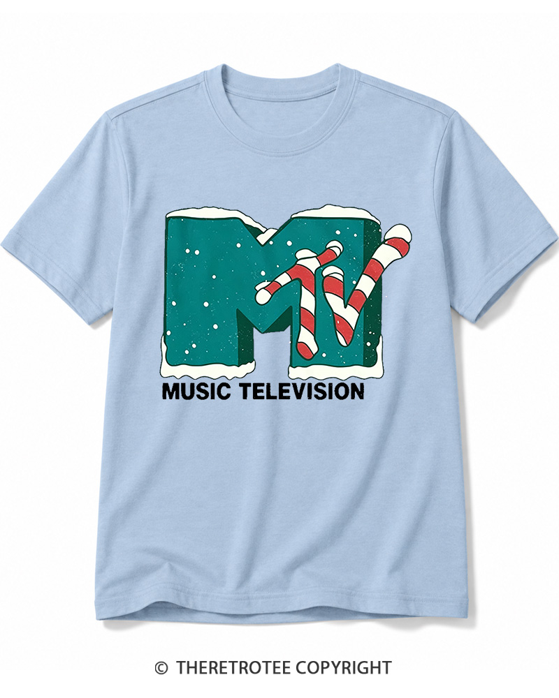 TheRetroTee Mtv Music Television 1990s Cotton T-Shirt