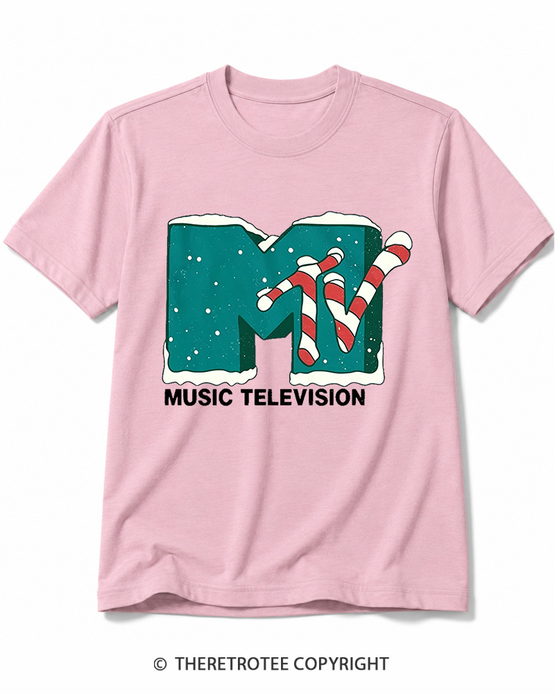 TheRetroTee Mtv Music Television 1990s Cotton T-Shirt