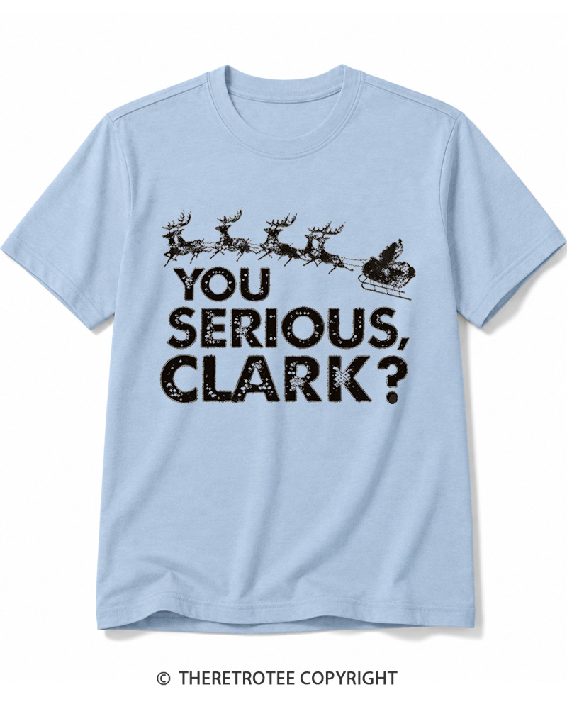TheRetroTee You Serious,  Clark1980s Cotton T-Shirt