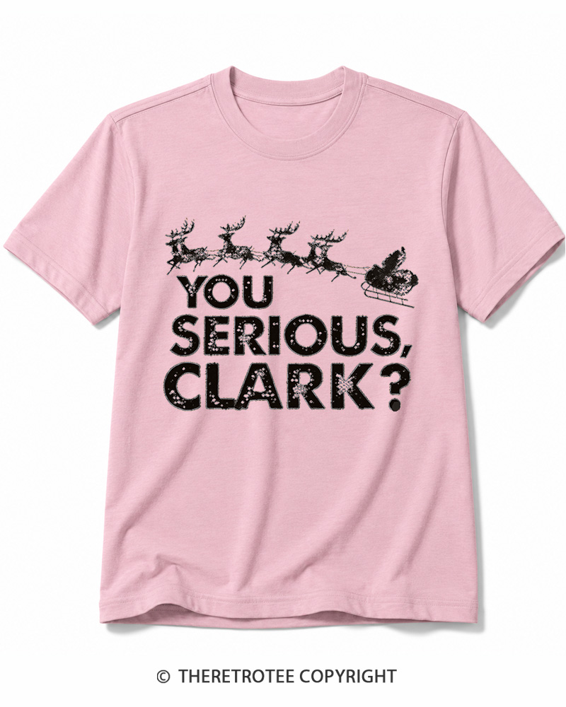 TheRetroTee You Serious,  Clark1980s Cotton T-Shirt