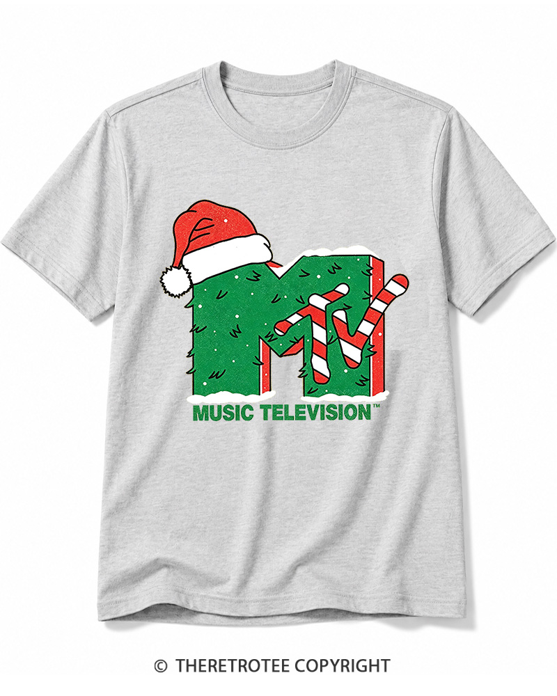 TheRetroTee Mtv Music Television 1980s Cotton T-Shirt