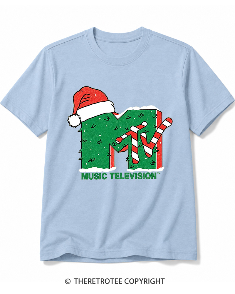 TheRetroTee Mtv Music Television 1980s Cotton T-Shirt