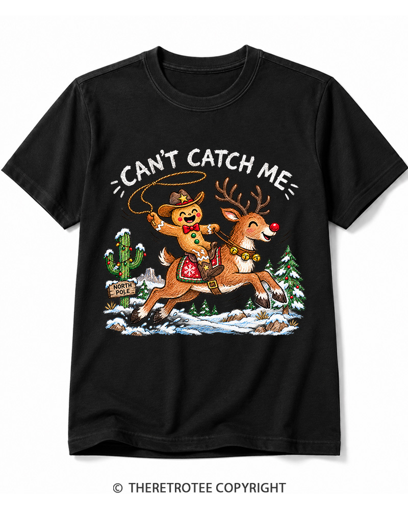 TheRetroTee Can't Catch Me Vintage Cotton T-Shirt