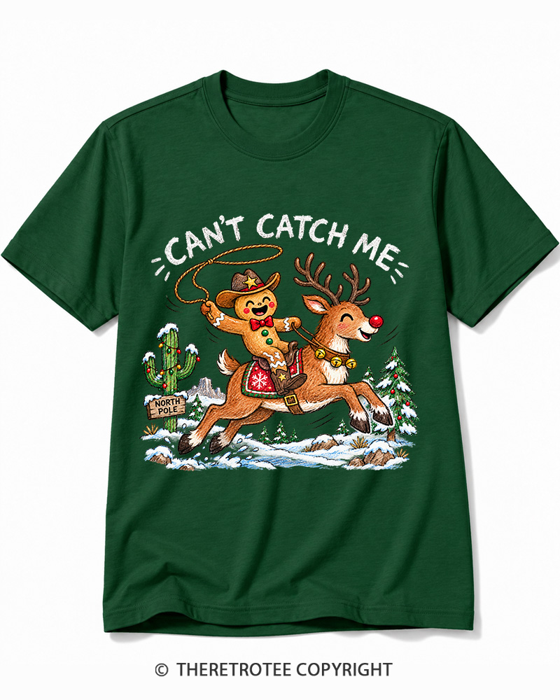 TheRetroTee Can't Catch Me Vintage Cotton T-Shirt