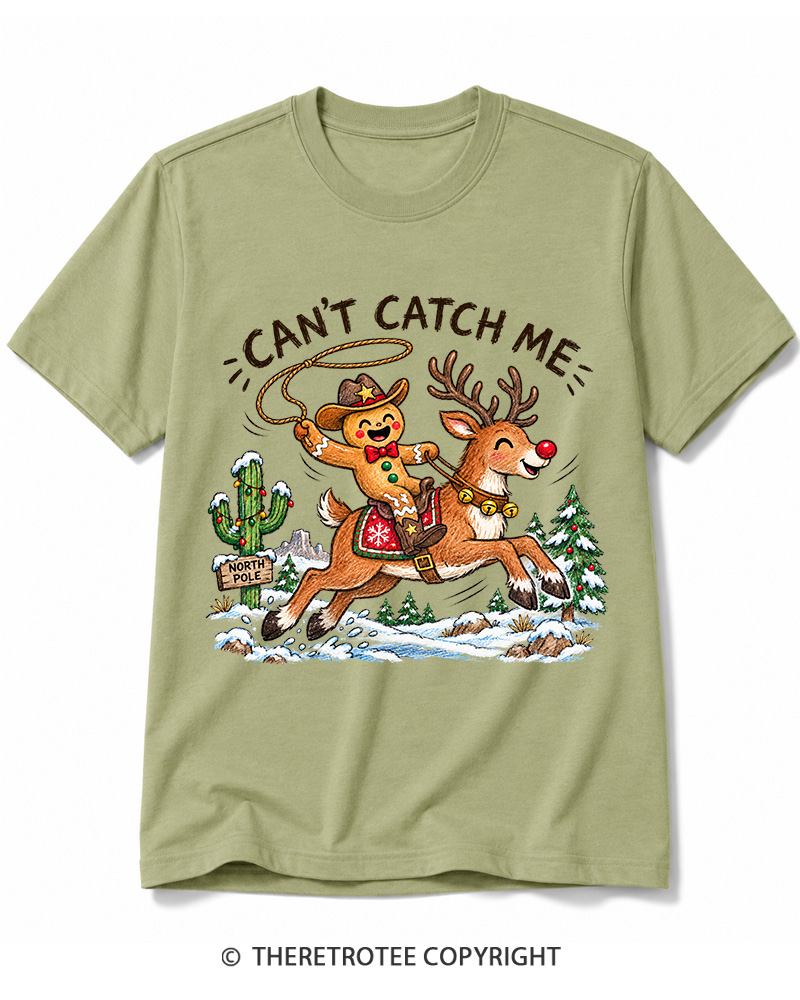TheRetroTee Can't Catch Me Vintage Cotton T-Shirt